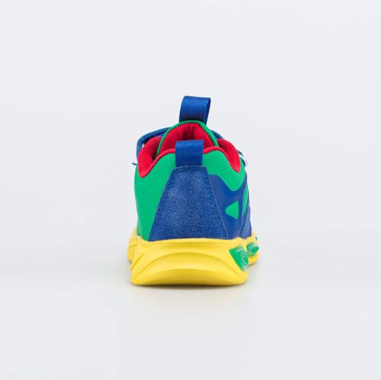 144241-72 Кроссовки с LED и Softshell для мальчики зеленый фото №5