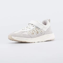 644509-11 Светлые бежевые кроссовки для девочки бежевый