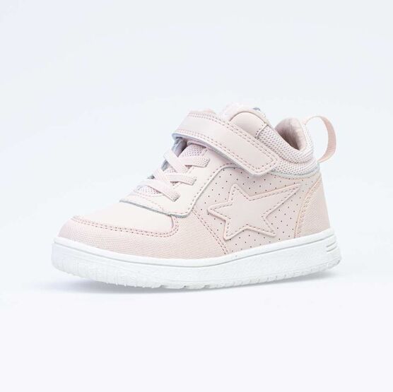 554069-22 Розовые демисезонные ботинки Звезда для девочки розовый