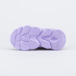 344435-71 Синие кроссовки с LED и Softshell для девочки синий фото №3