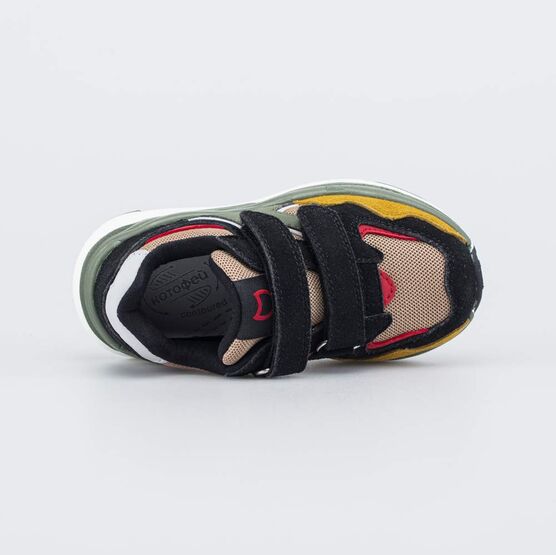 344458-71 Кроссовки на липучках для мальчики разноцветный фото №4