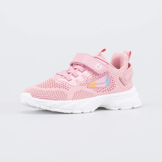 344459-13 Текстильные кроссовки для девочки для девочки розовый