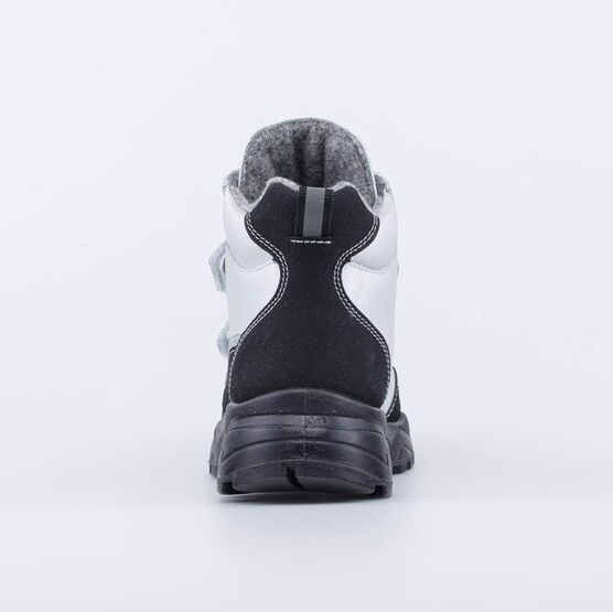 552256-33 Демисезонные ботинки на липучках STYLE серебристые для девочки серебристый фото №5