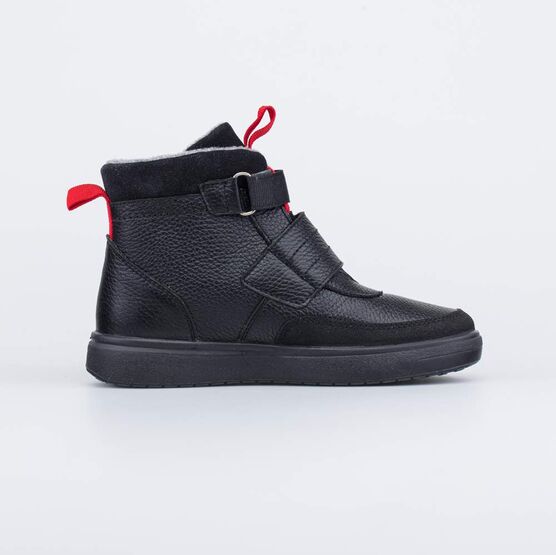 552298-32 Утепленные ботинки для мальчика Приключения черный для мальчики черный фото №2