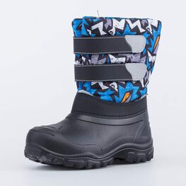 264031-41 Сноубутсы на липучках Граффити для мальчики разноцветный