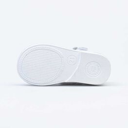 132157-21 Нарядные кожаные туфли для девочки для девочки белый фото №3