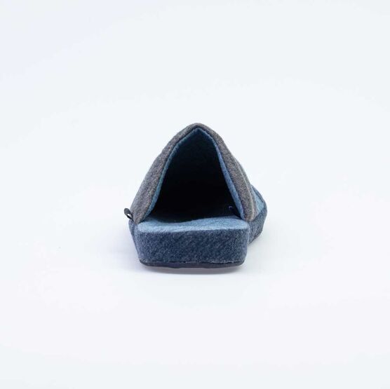 731118-11 Тапочки для мальчики син-сер фото №5