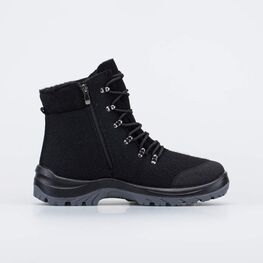 957030-42 Мужские валенки-ботинки на шнурках черный для мальчики черный фото №2