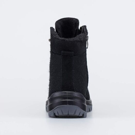 957030-42 Мужские валенки-ботинки на шнурках черный для мальчики черный фото №5