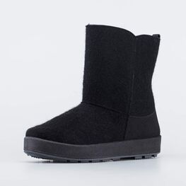 967050-45 Укороченные мужские валенки в стиле угги для мальчики черный