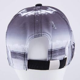 07709037-40 Кепка-бейсболка с прямым козырьком Малибу серый для мальчики серый фото №4