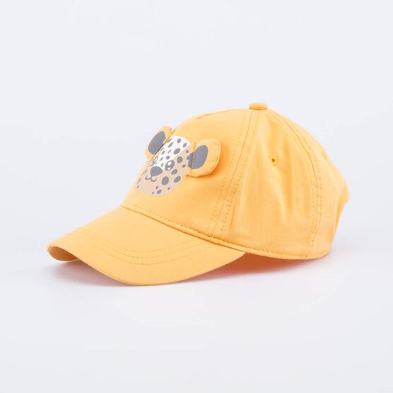 07709057-40 Кепка-бейсболка для мальчика Леопард для мальчики оранжевый