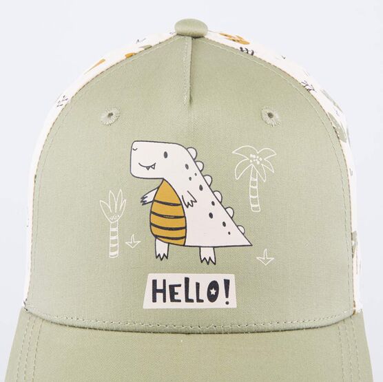 07709059-40 Кепка-бейсболка для мальчика оливковый-бежевый для мальчики оливковый + бежевый фото №5