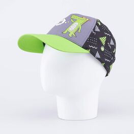 07709061-40 Кепка-бейсболка для мальчика Веселый крокодил для мальчики разноцветный фото №2