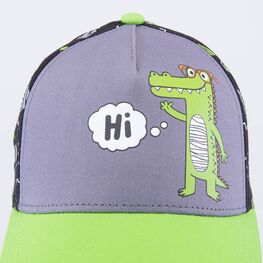 07709061-40 Кепка-бейсболка для мальчика Веселый крокодил для мальчики разноцветный фото №4