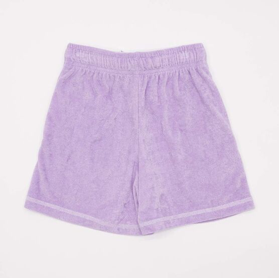 07864086-42 Шорты махровые для девочки Неженка сиреневый для девочки сиреневый фото №2