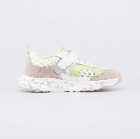 644553-12 Подростковые кроссовки для девочки для девочки бежевый,серый,желтый фото №2
