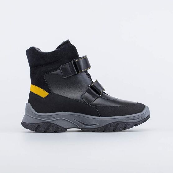 552277-42 Зимние ботинки для мальчика для мальчики черный фото №2