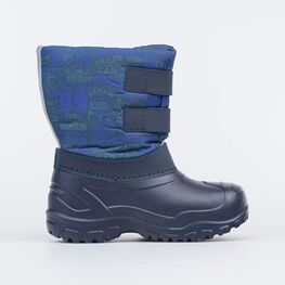 664119-44 Сноубутсы на липучке для мальчики синий фото №2