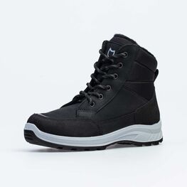 754054-42 Ботинки с мехом для мальчики черный