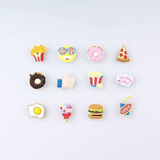 03014008-40 Украшение для обуви Розовый пончик для девочки розовый фото №2