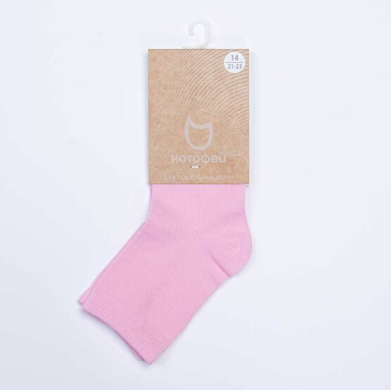 07042462-40 Носки подростковые хлопковые розовые для универсальные розовый фото №2