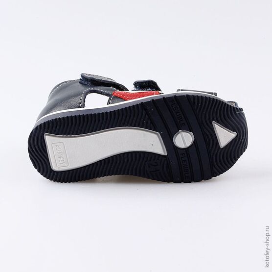 122131-21 Сандалии для мальчики светло-синий фото №3