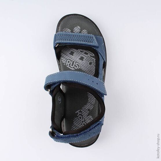 522140-21 Сандалии для мальчики светло-синий фото №4