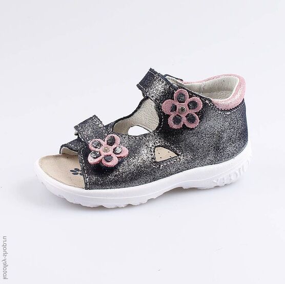 122102-26 Босоножки для девочки светло-синий