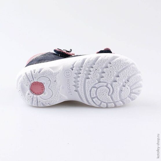 122102-26 Босоножки для девочки светло-синий фото №3