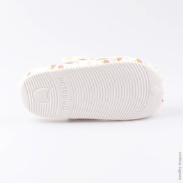 325068-02 Клоги пляжные для девочки бел-цве фото №3