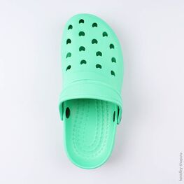 725027-05 Сабо пляжные для мальчики зеленый фото №4