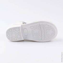 322077-22 Босоножки для девочки серебрист. фото №3