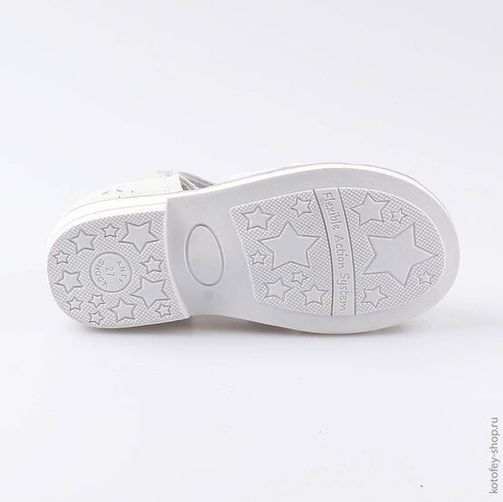 322077-22 Босоножки для девочки серебрист. фото №3