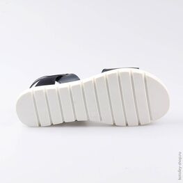 522129-23 Босоножки для девочки светло-синий фото №3