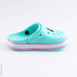 325078-02 Пляжная обувь с LED-подсветкой для девочки бирюзовый фото №2