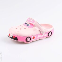 325067-05 Клоги пляжные для девочки розовый
