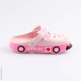 325067-05 Клоги пляжные для девочки розовый фото №2