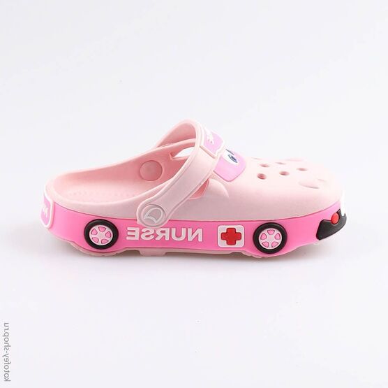 325067-05 Клоги пляжные для девочки розовый фото №2