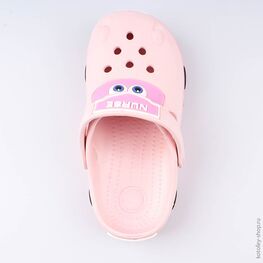 325067-05 Клоги пляжные для девочки розовый фото №4