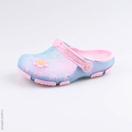 325087-01 Сабо пляжные для девочки гол-роз