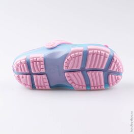 325087-01 Сабо пляжные для девочки гол-роз фото №3