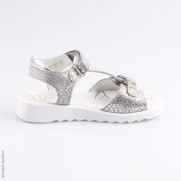 522131-22 Босоножки для девочки серебрист. фото №2