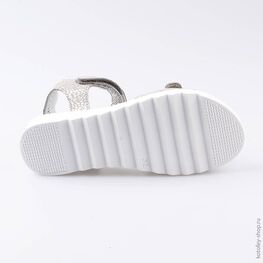 522131-22 Босоножки для девочки серебрист. фото №3