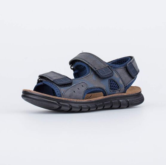 522173-72 Сандалии из натурального нубука для мальчики синий