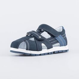 522176-21 Сандалии из натурального нубука для мальчики синий
