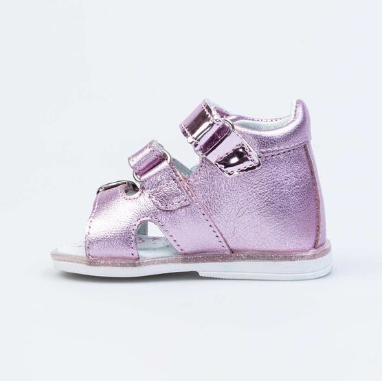 022131-22 Босоножки для девочки кожаные для девочки сиреневый фото №2