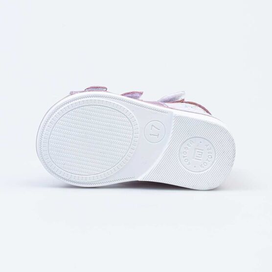 022131-22 Босоножки для девочки кожаные для девочки сиреневый фото №3