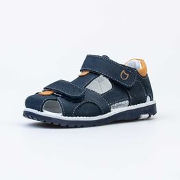 422050-23 Сандалии для мальчики син-жел