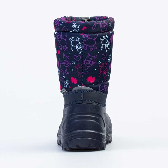 464061-41 Сноубутсы для девочки светло-синий фото №5